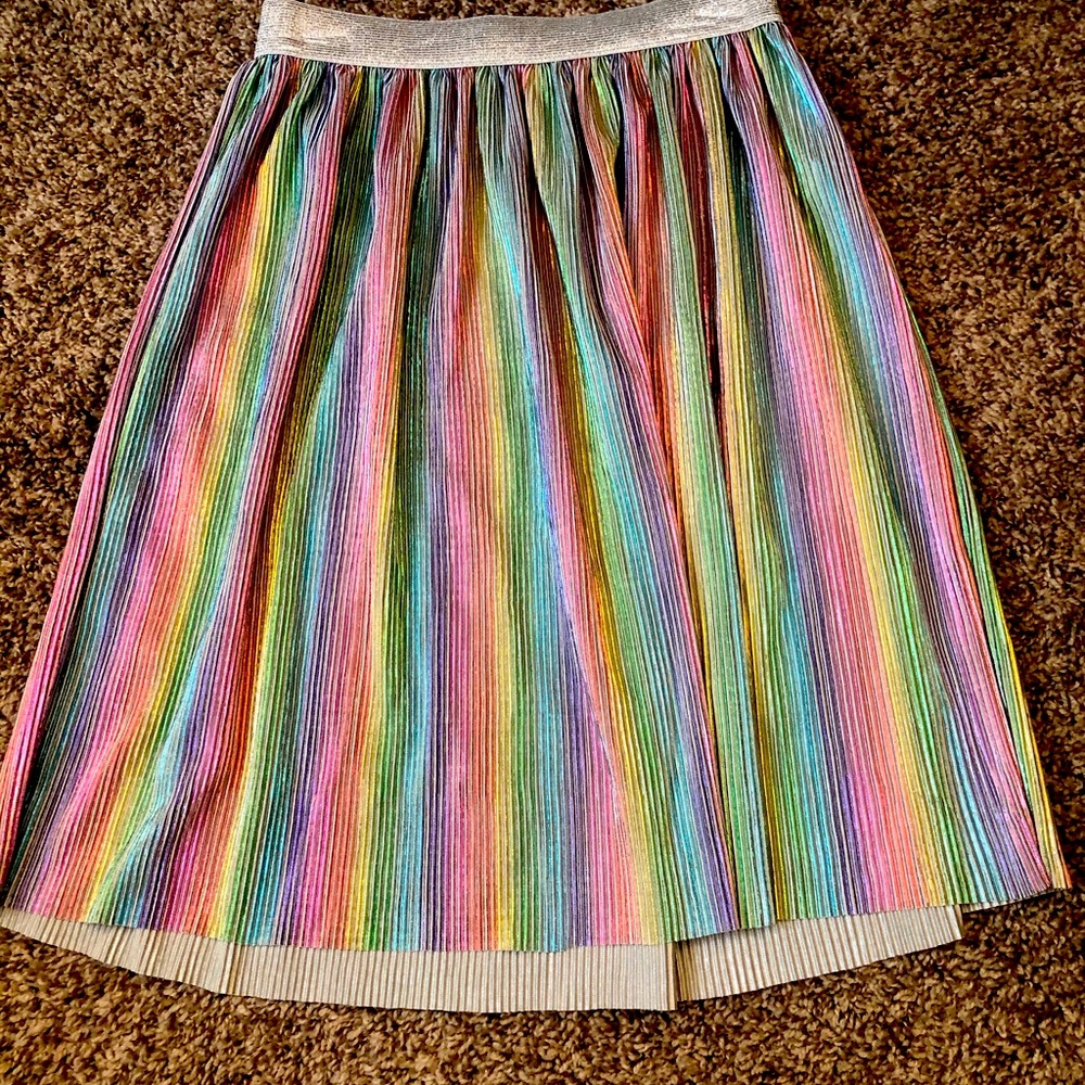 Multi color skirt, new with out tags.